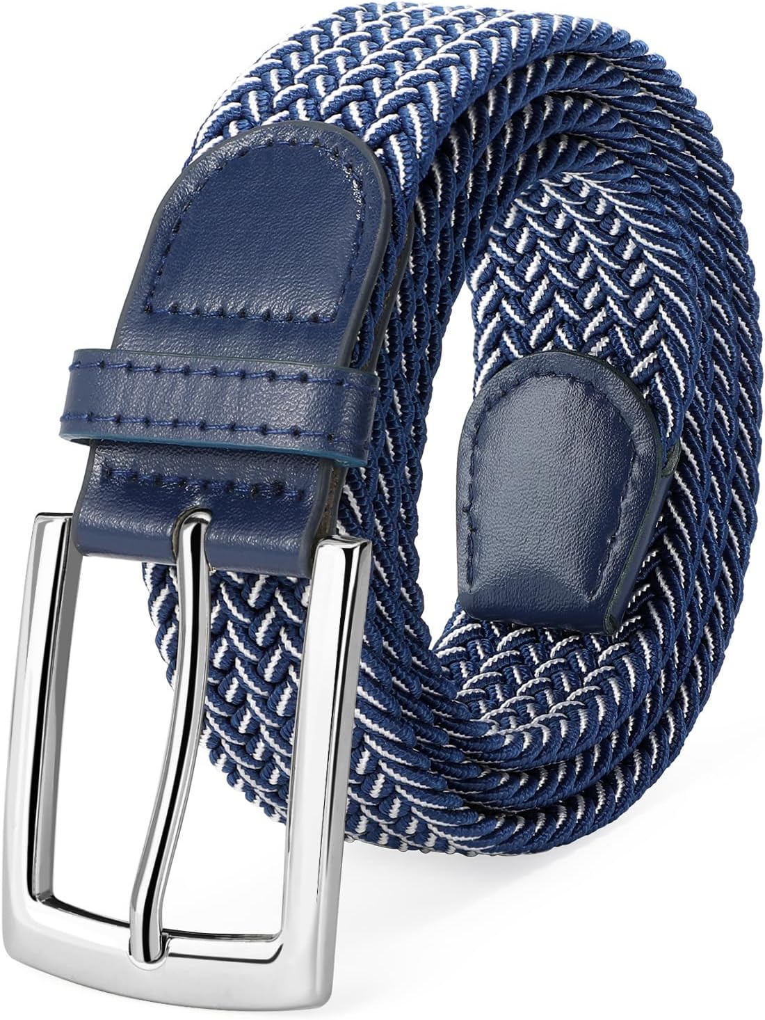 Detalle de SUOSDEY Gürtel 33mm Elastisch Geflecht