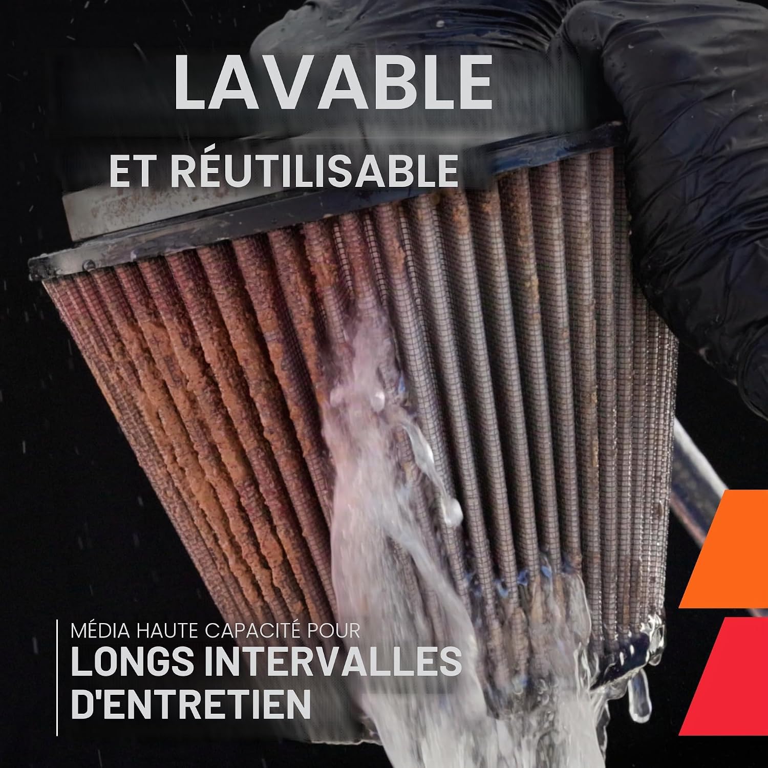 Detalle 2 de K&N Filtre à air de remplacement SU-4002 pour Suzuki LTZ400 Quadsport (2003-2013)