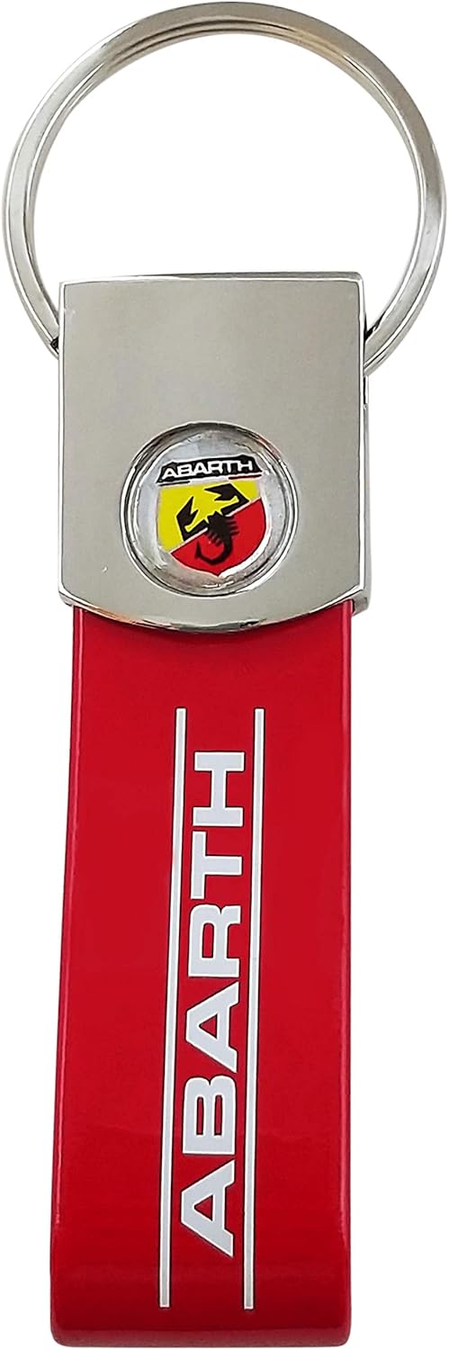 Detalle de Abarth Portachiavi Ufficiale Band – Rosso