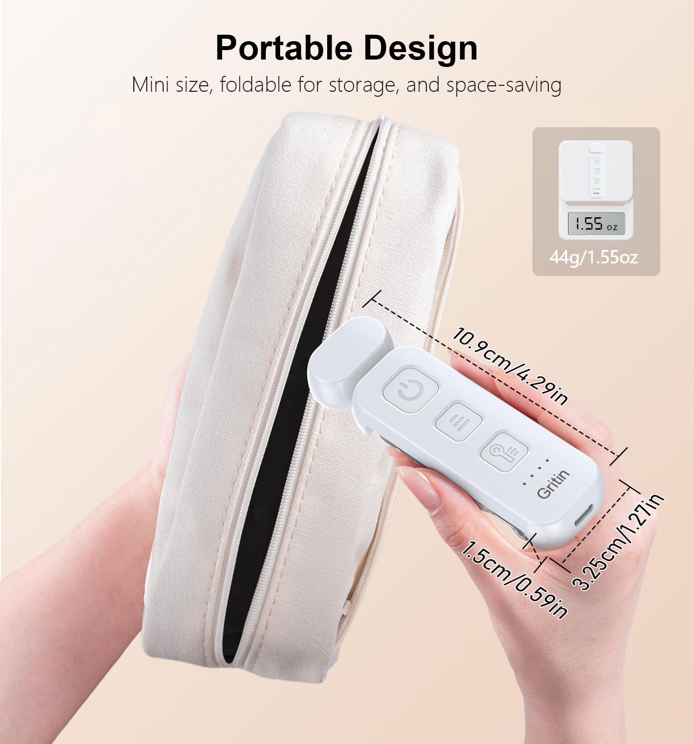 Thumbnail 6 de Gritin Reading Light: Rechargeable Clip-On Book Lamp with Eye-Care 3 Color Temps