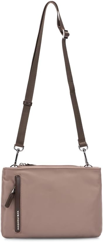Thumbnail 5 de Mandarina Duck Hunter Pochette, Femme — petit nylon brillant avec détails en cuir synthétique