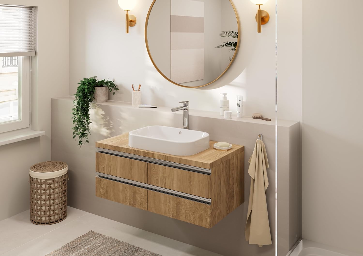 Thumbnail 1 de hansgrohe Vernis Blend - grifo lavabo monomando EcoSmart 🌊