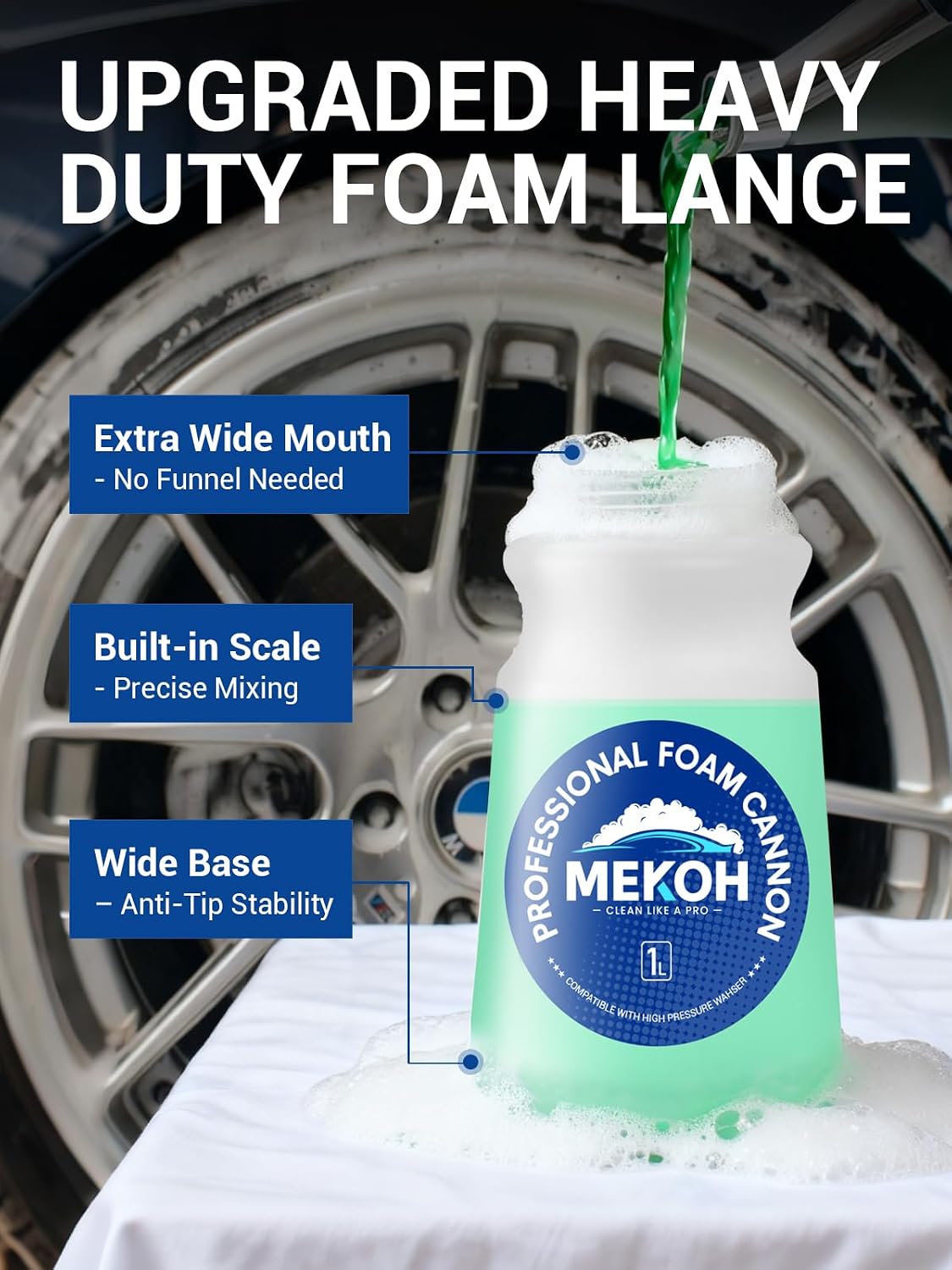 Detalle de MEKOH Karcher K-Series foam cannon 1.0 L