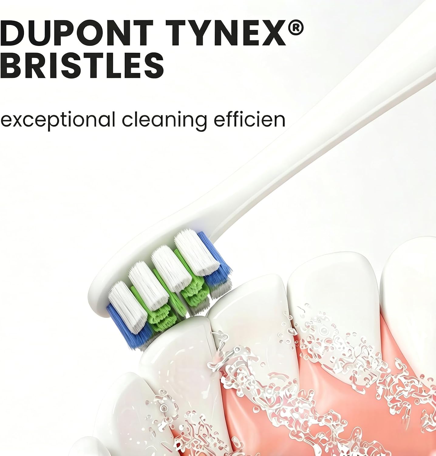 Thumbnail 2 de Standard Clean Testine di ricambio per spazzolino Oclean – 6 pezzi, setole DuPont, bianco