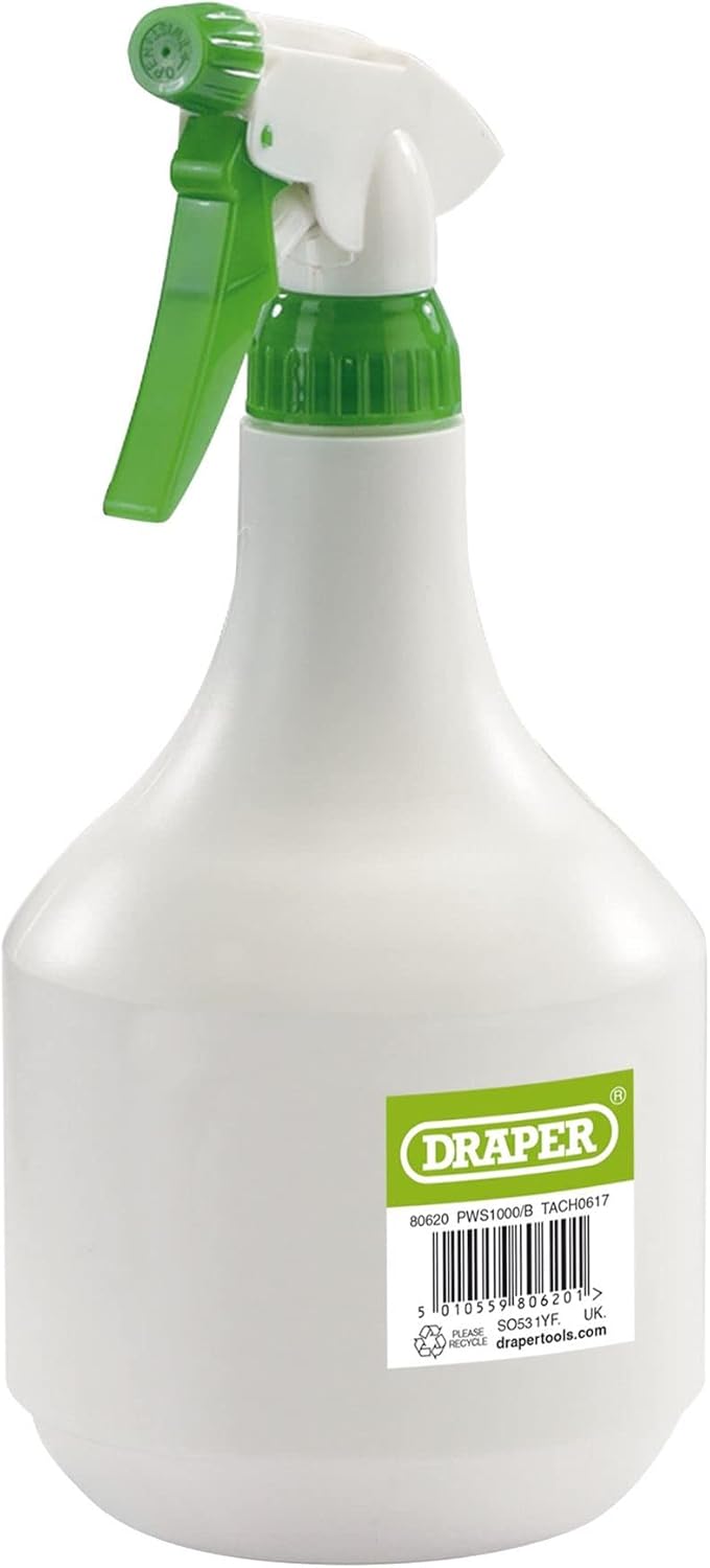 Detalle de Draper 80620 – plastikowy opryskiwacz 1 l z regulowanym trybem rozpylania