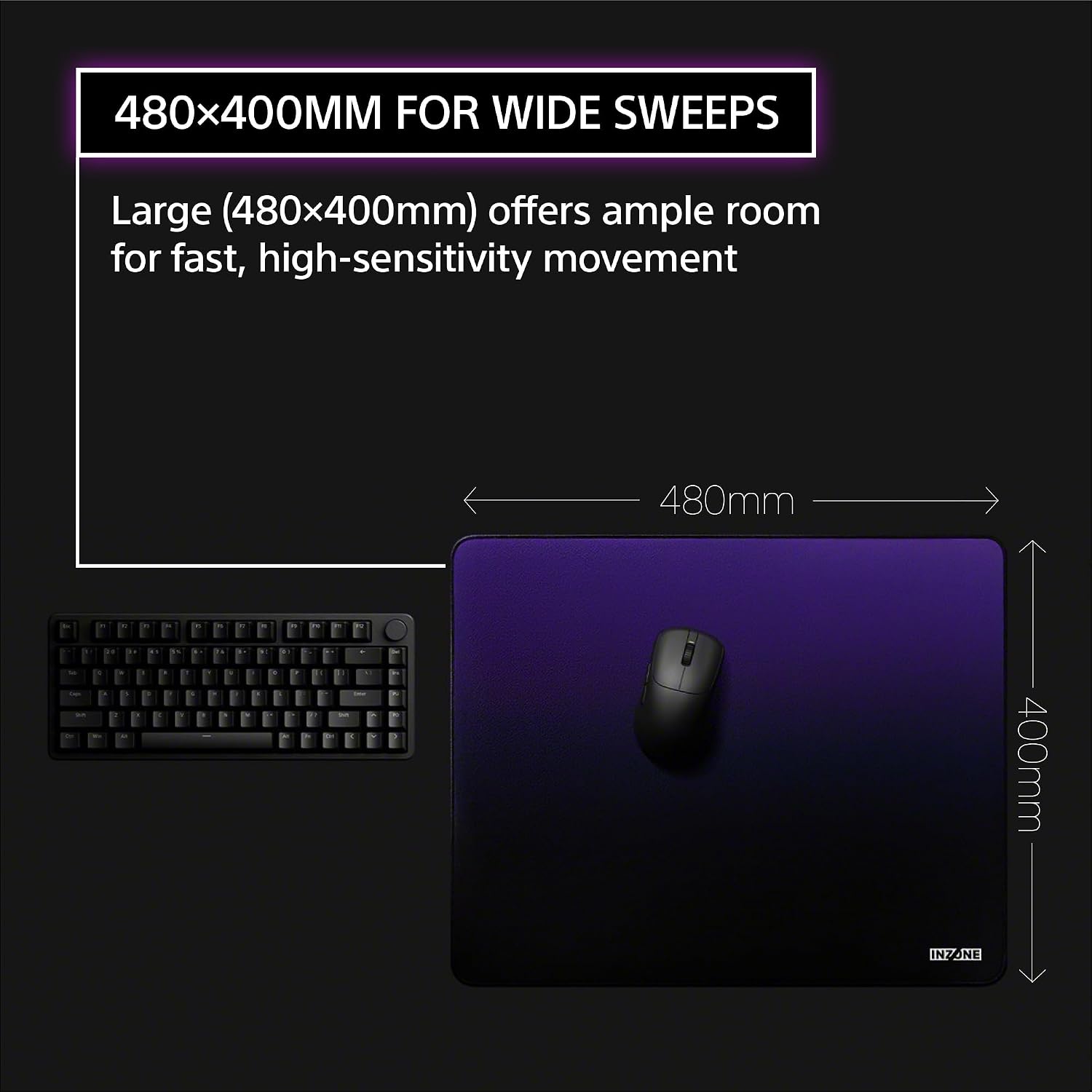 Detalle 1 de Sony Gaming Mouse Pad 480 × 400 mm