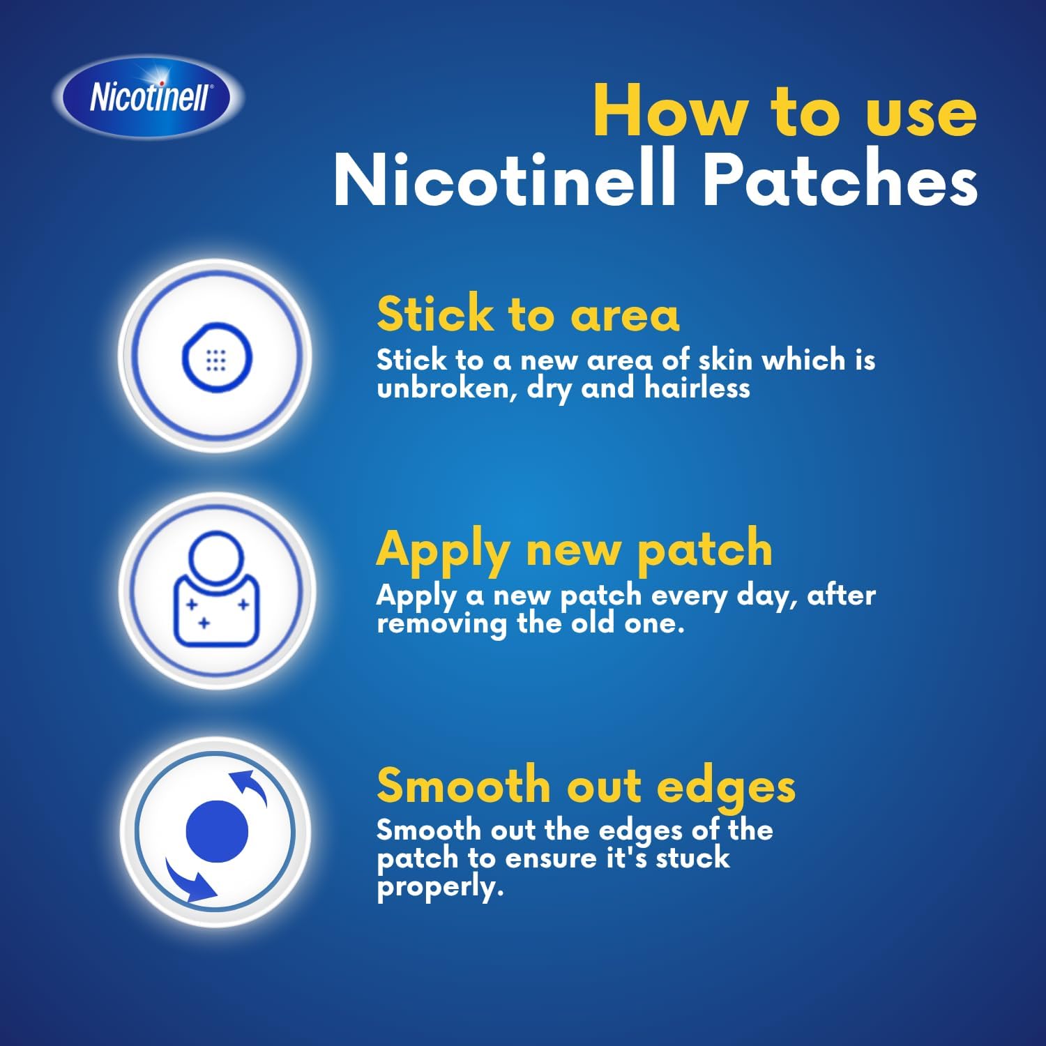 Thumbnail 6 de Nicotinell Nicotine Patch 21 mg quit aid 🚑