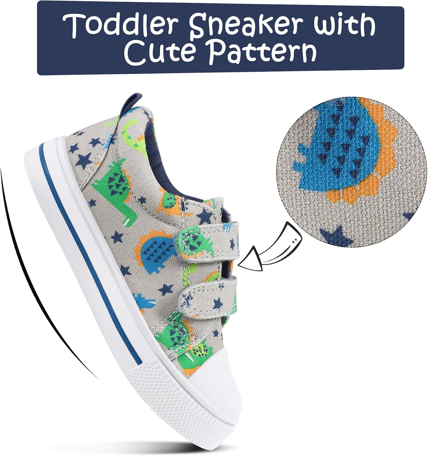 Thumbnail 3 de K KomForme Toddler Canvas Sneakers