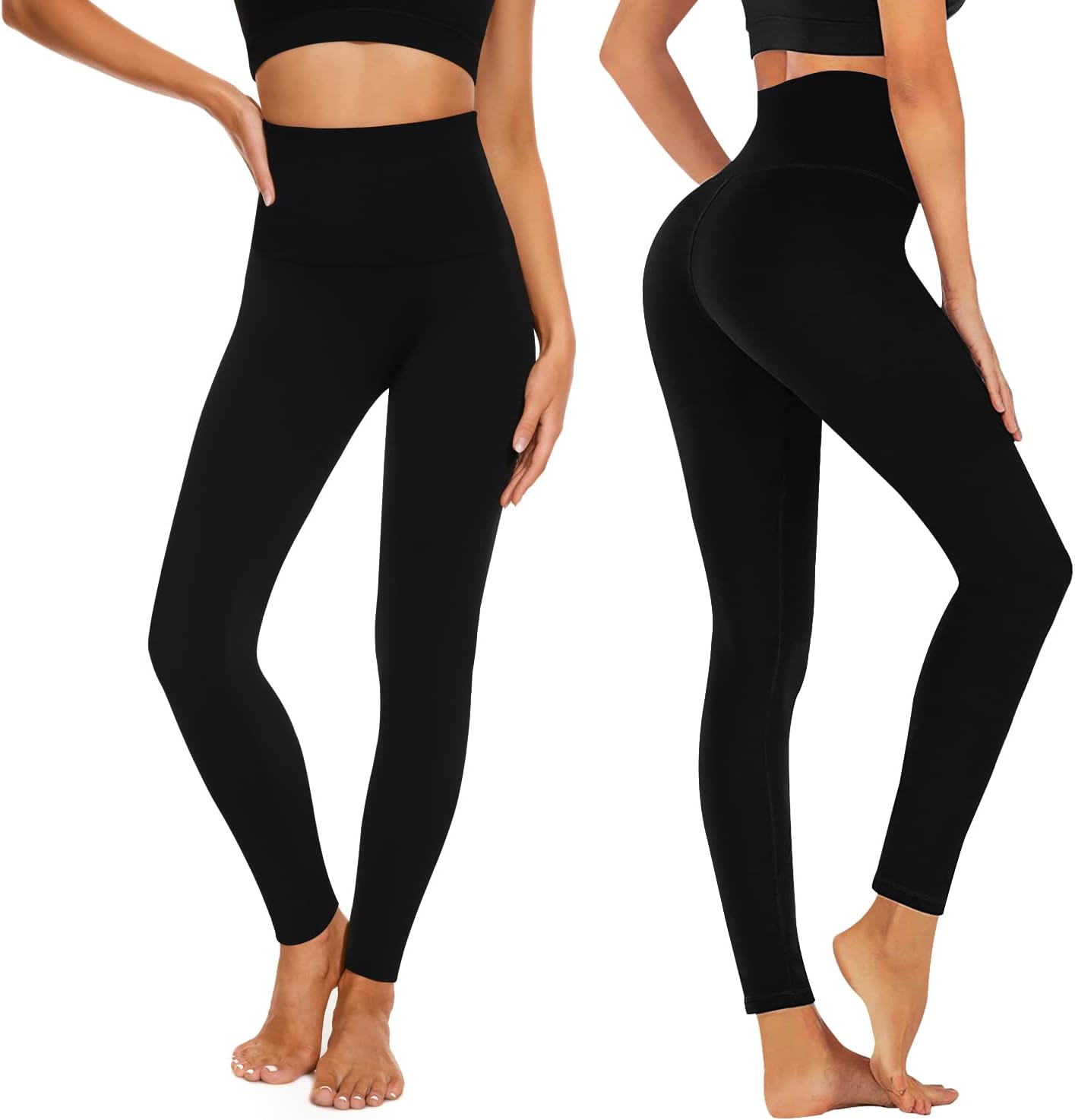 Detalle 2 de 3 Pack Fleece Lined High-Waisted Leggings