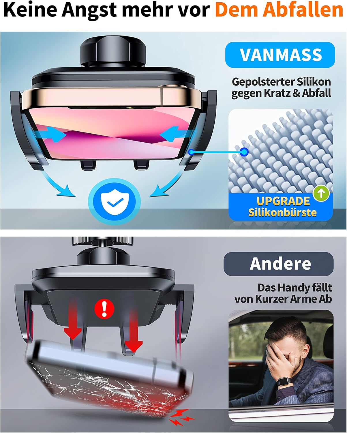 Thumbnail 6 de VANMASS Handyhalterung Auto Lüftung 2026