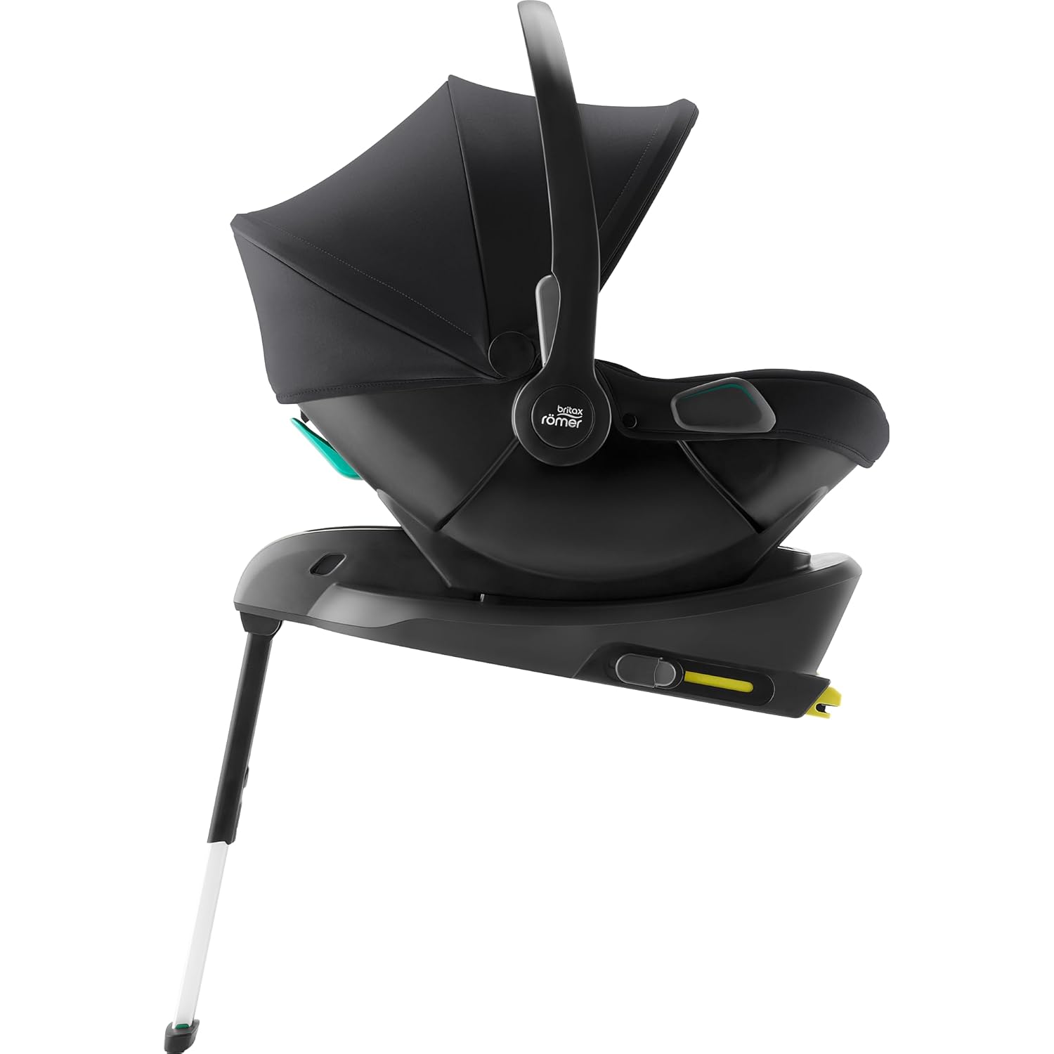 Detalle de BRITAX RÖMER Babyschale BABY-SAFE CORE – i-Size Schale ab Geburt bis 83 cm (ca. 15 Monate), Space Black
