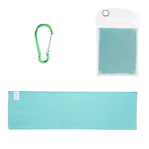 Detalle de Amazon Basics Asciugamani Rinfrescanti da Palestra per Collo e Viso, Confezione da 4 – 102 cm x 31 cm