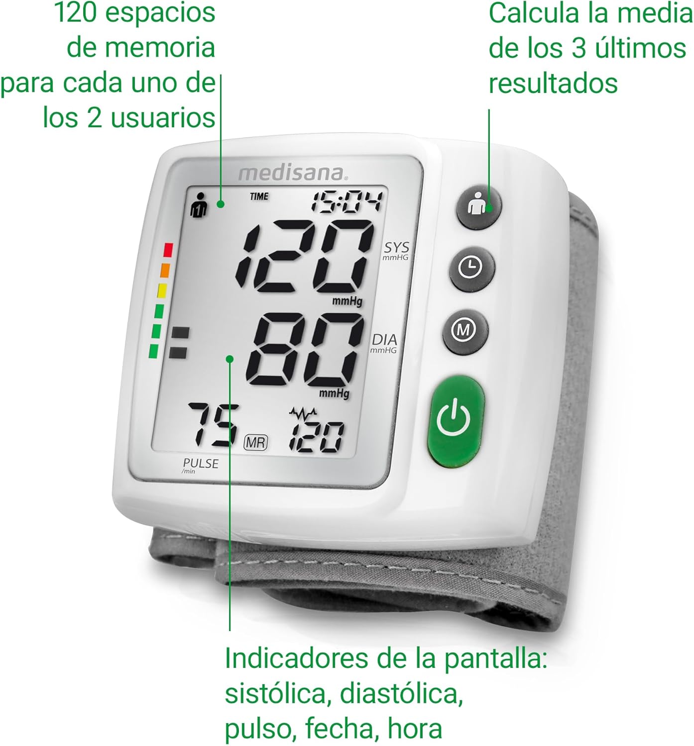 Thumbnail 4 de Medisana BW 315 Monitor de presión de muñeca