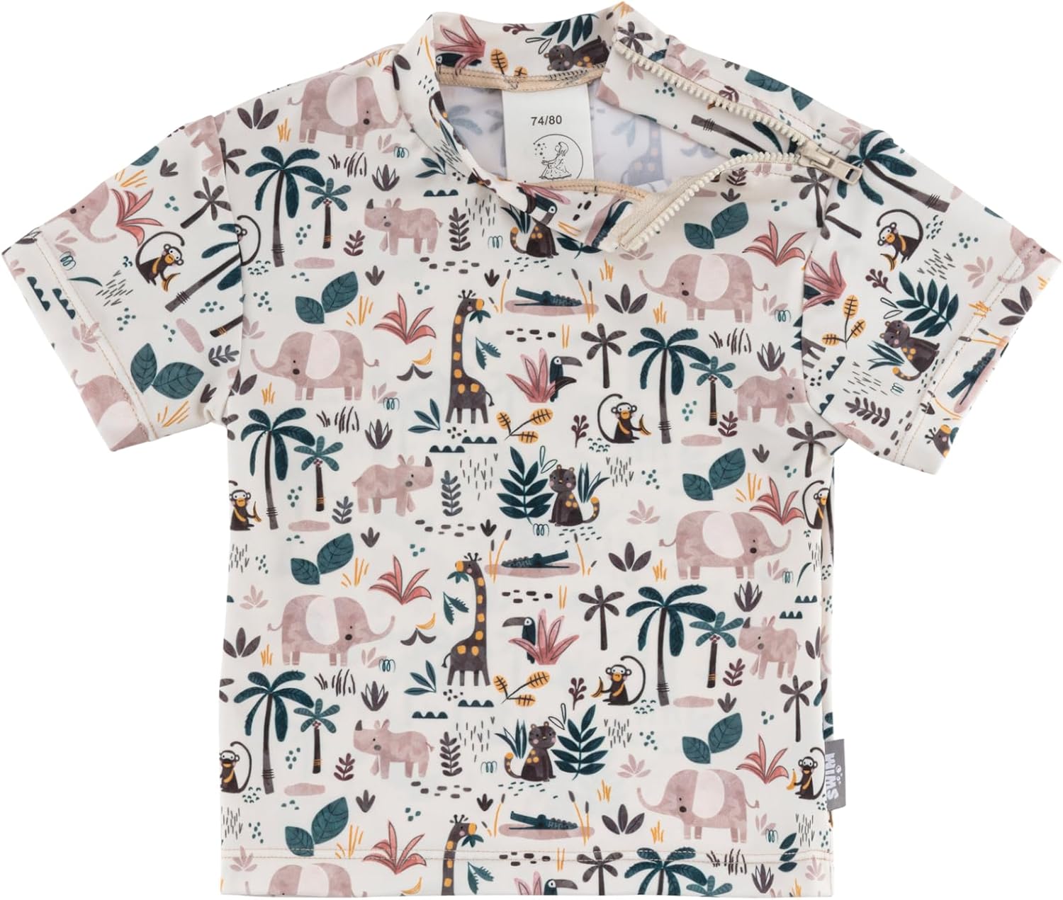 Thumbnail 2 de Sterntaler Jungen Badeshirt Kurzarm Safari Schwimmshirt-Set