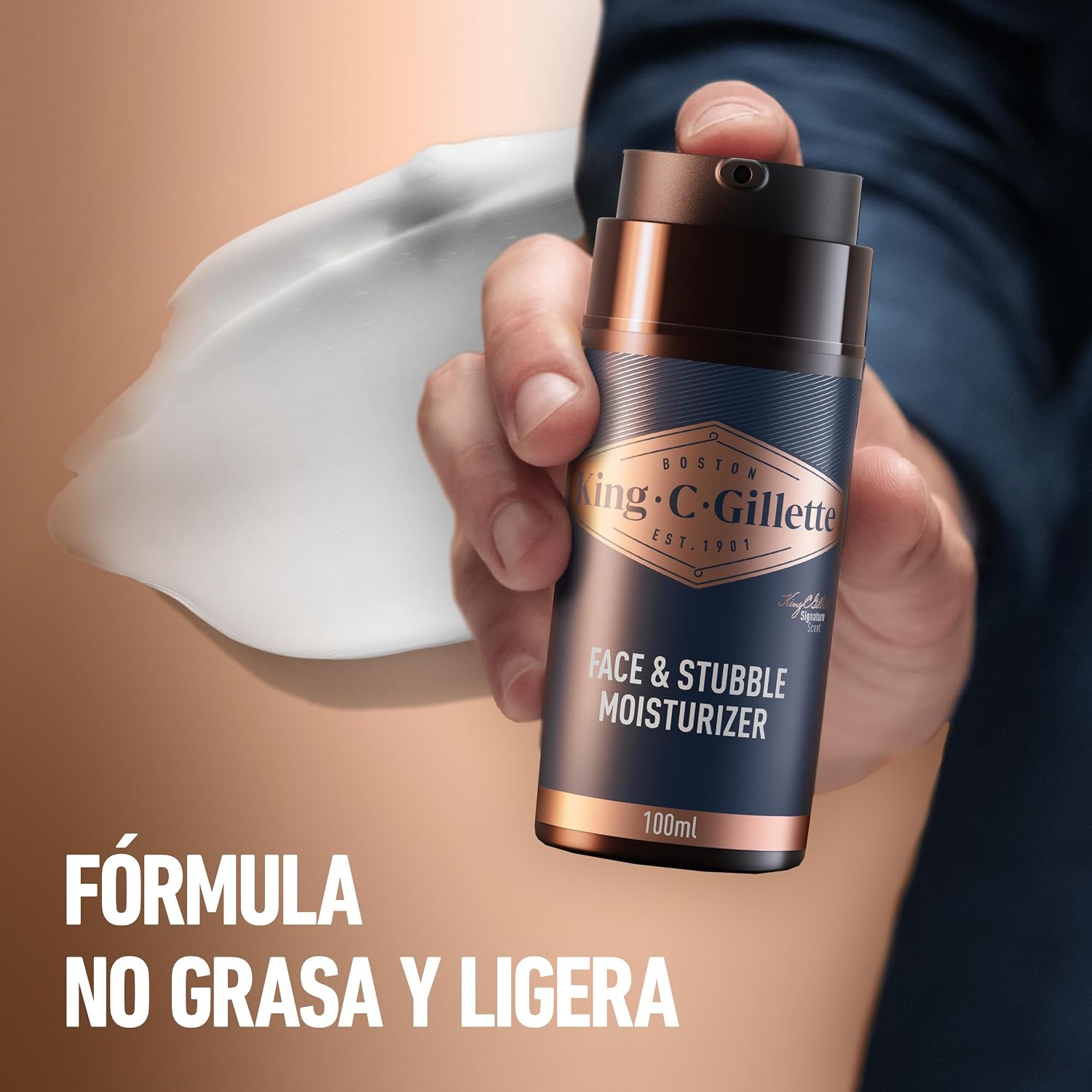 Thumbnail 4 de King C. Gillette Crema Hidratante Cara y Barba 100ml 💧