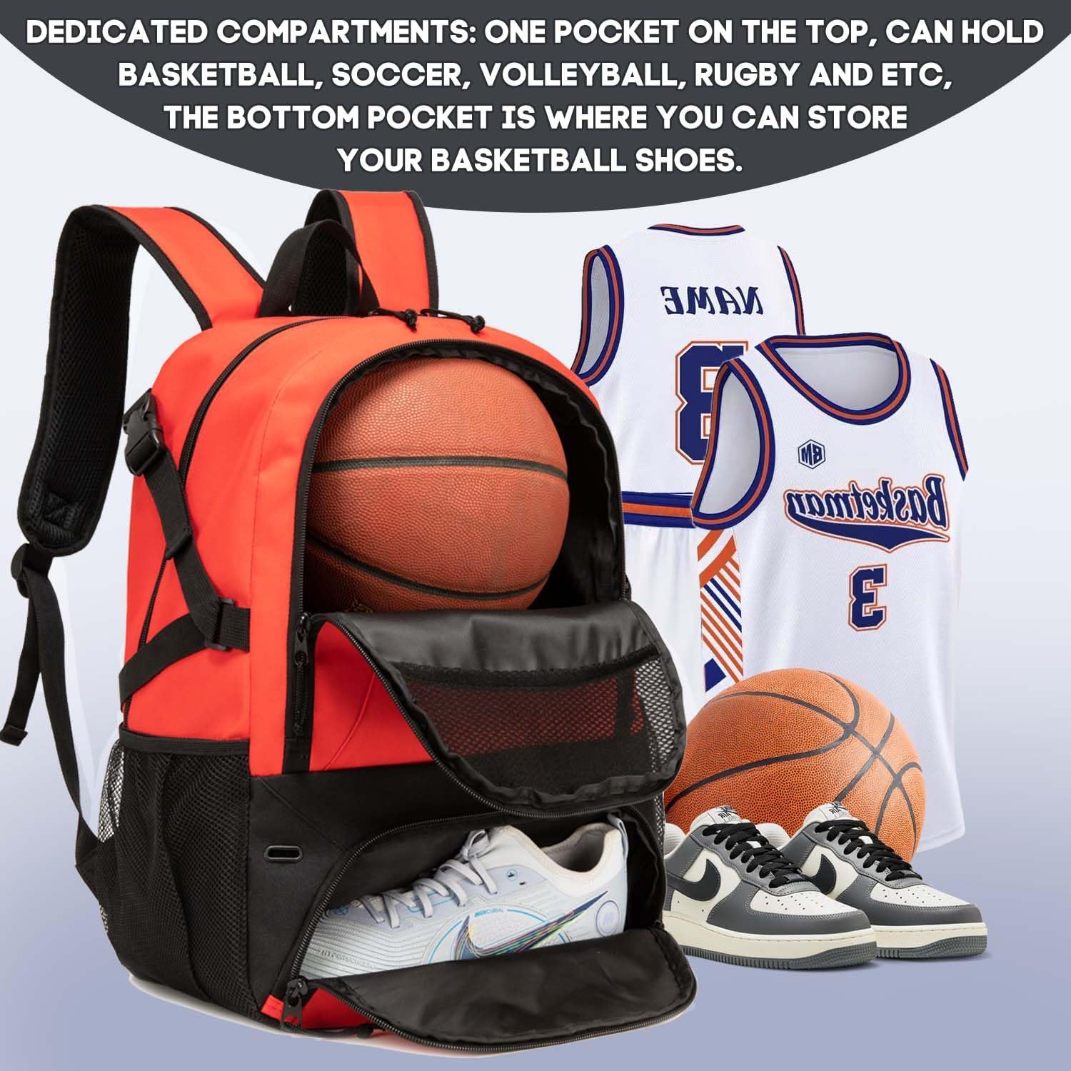 Detalle de AIRTTUZ Basketball Backpack 30L