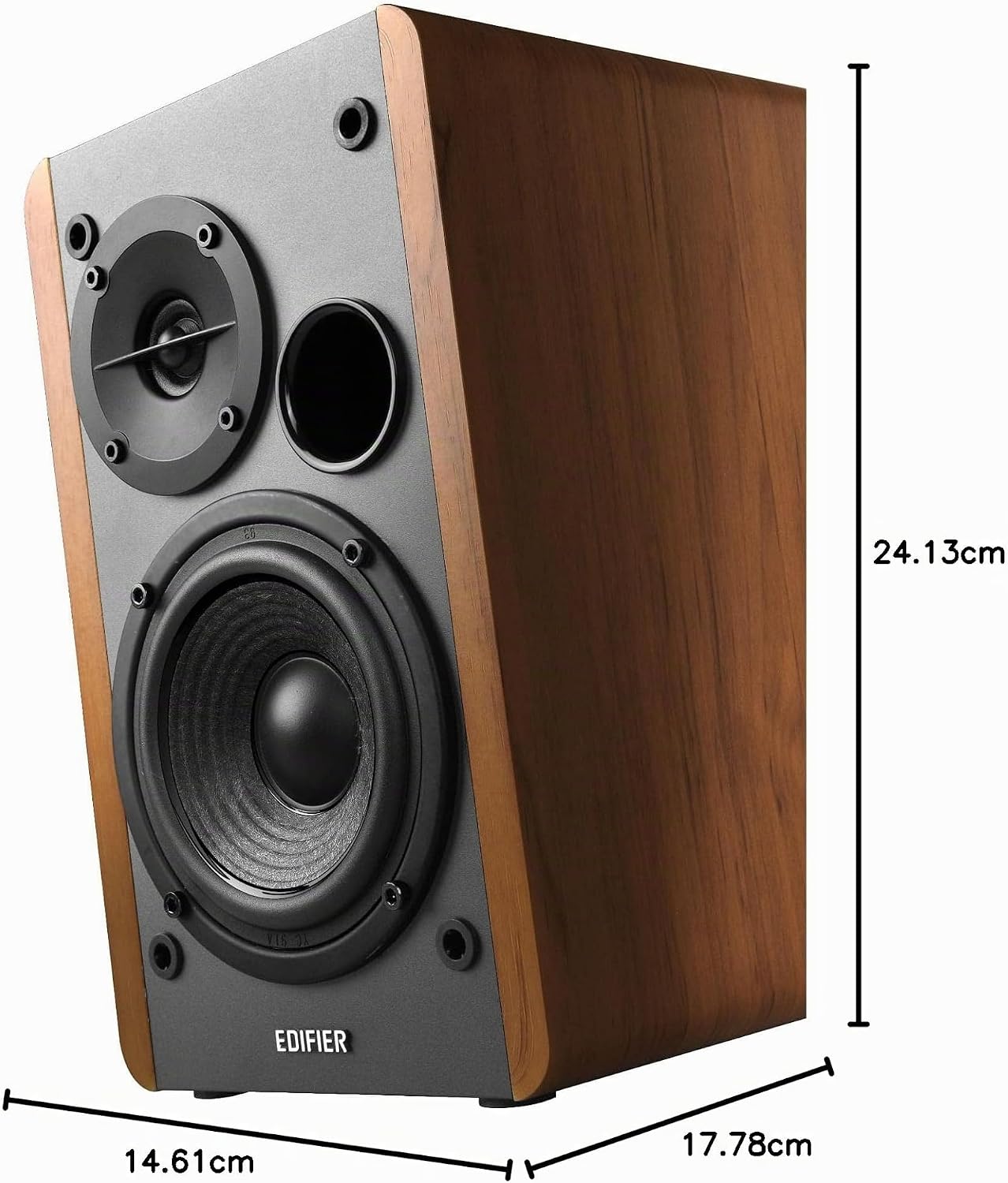 Detalle de Edifier R1280DB: Diffusori da scaffale attivi con Bluetooth e ingresso ottico