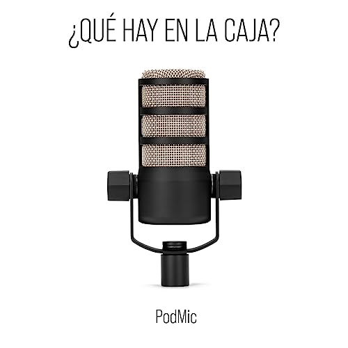 Thumbnail 7 de RØDE PodMic: micrófono dinámico de broadcast para podcasting y streaming con soporte giratorio integrado