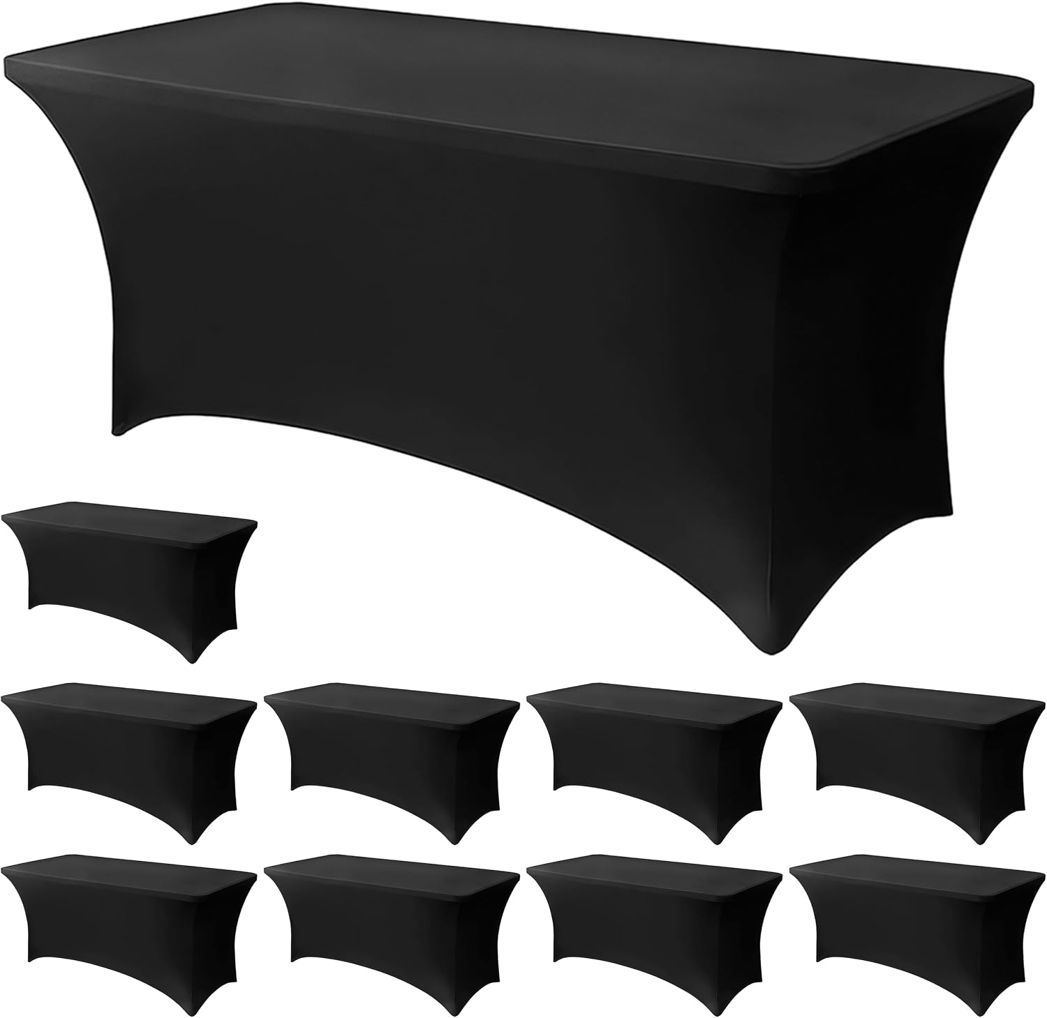 Thumbnail 4 de Lemict Spandex Tablecloths 96 x 30 Inch
