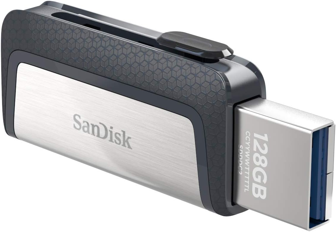 Thumbnail 1 de SanDisk Ultra Dual Drive USB Type‑C Laufwerk (128 GB) – mobiler Speicher mit USB 3.1 und versenkbarem Doppelanschluss