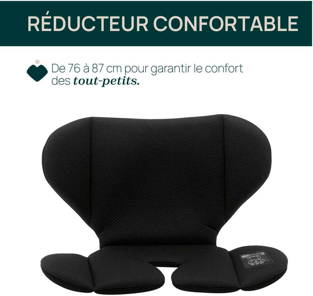 Detalle de CHICCO Mokita I-Size — Siège auto adapté de 76 à 150 cm avec Isofix et réducteur souple