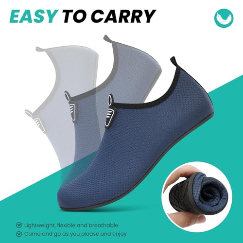 Thumbnail 1 de Sportvibe Water Shoes for Beach, Surf and Water Activities – Blue, UK 10.5 / EU 45