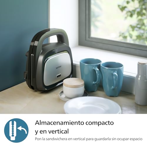 Thumbnail 6 de PHILIPS 5000 Sandwichera Grill 3 en 1 (750 W) con placas antiadherentes