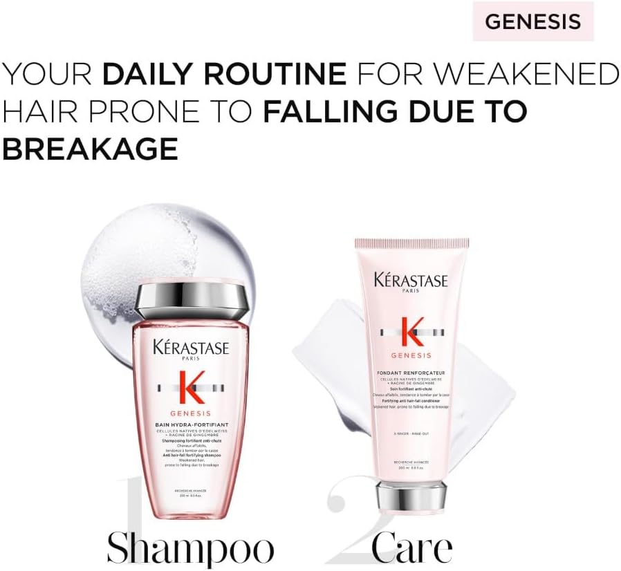 Thumbnail 1 de Kérastase Genesis Bain Hydra-Fortifiant Shampoo and Fondant Reinforçateur Conditioner Set (Duo)