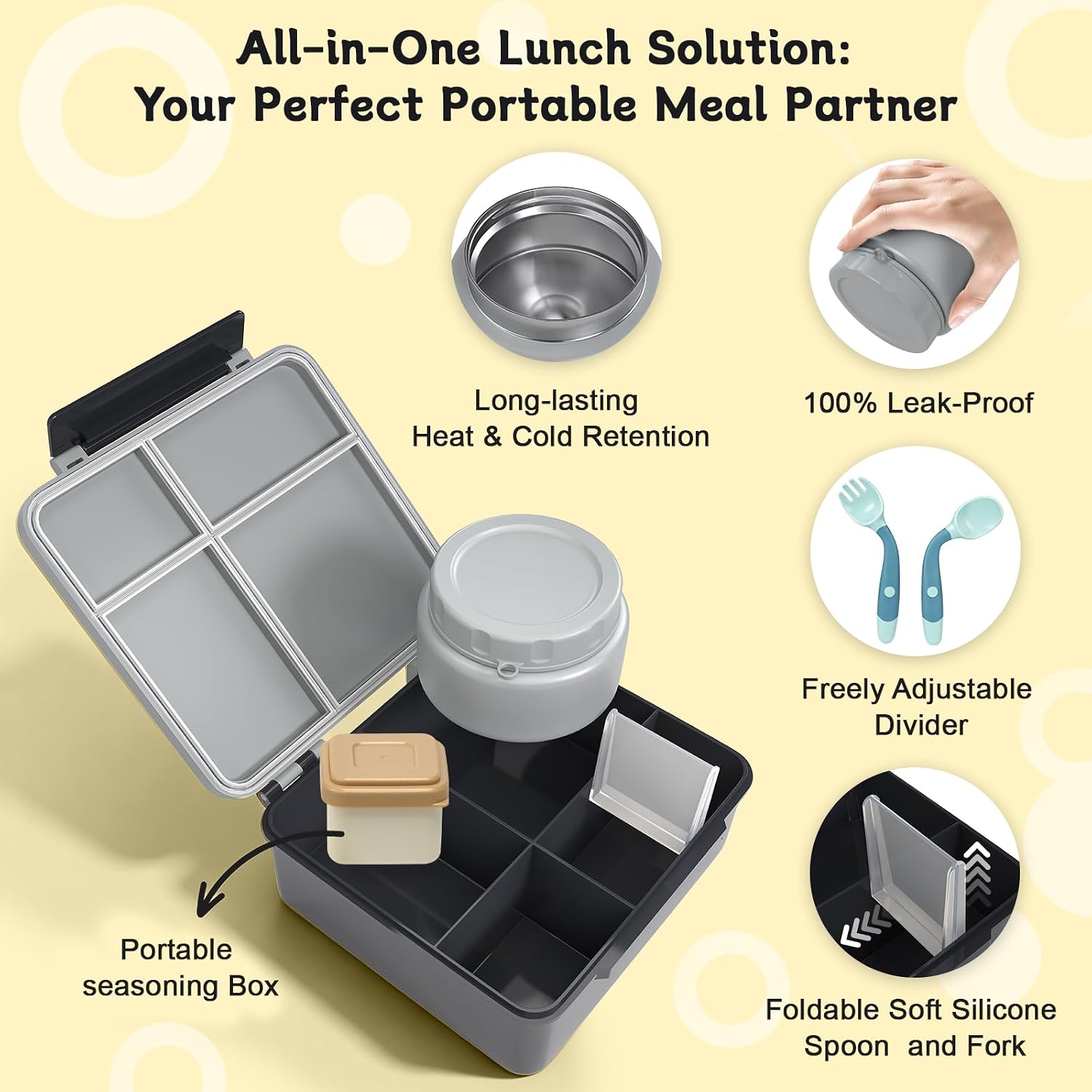 Thumbnail 2 de Game Lunch Box 9oz Thermo Food Jar 🍱