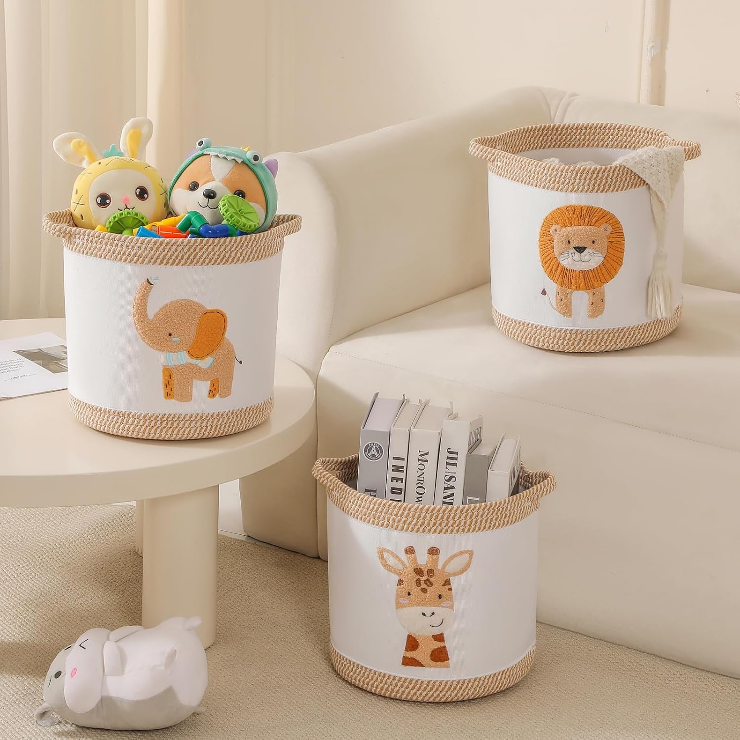 Thumbnail 2 de Tidelit Baby 3-Pack toy storage baskets