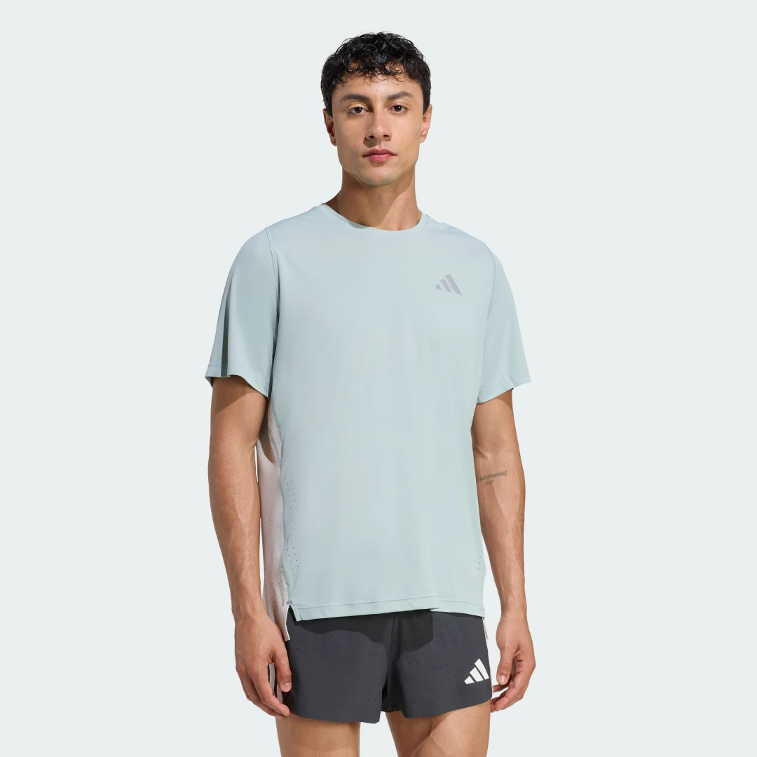 Detalle de Camiseta de running adi365Breeze de Adidas, verde