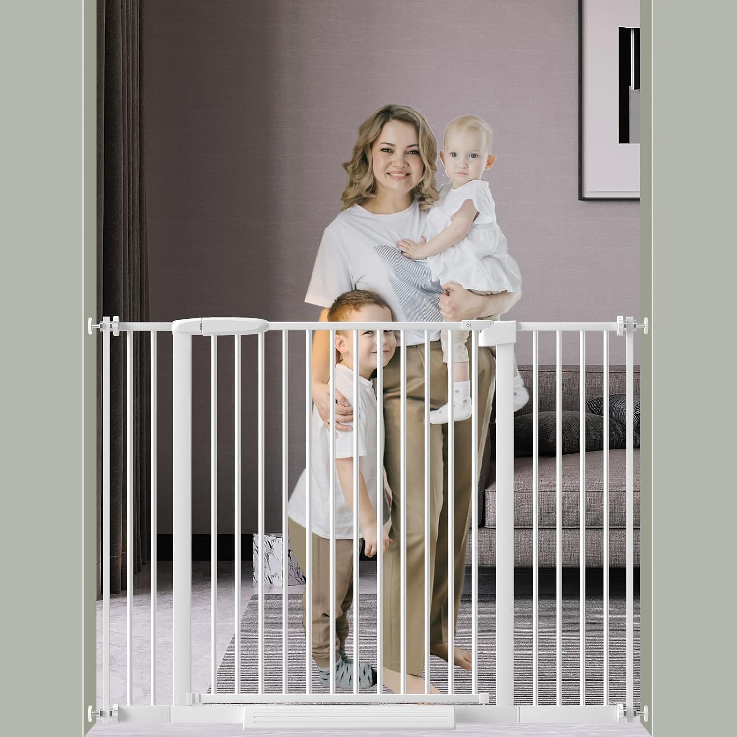 Detalle de DEARBB Baby Gate with 1.37-Inch Tube Spacing
