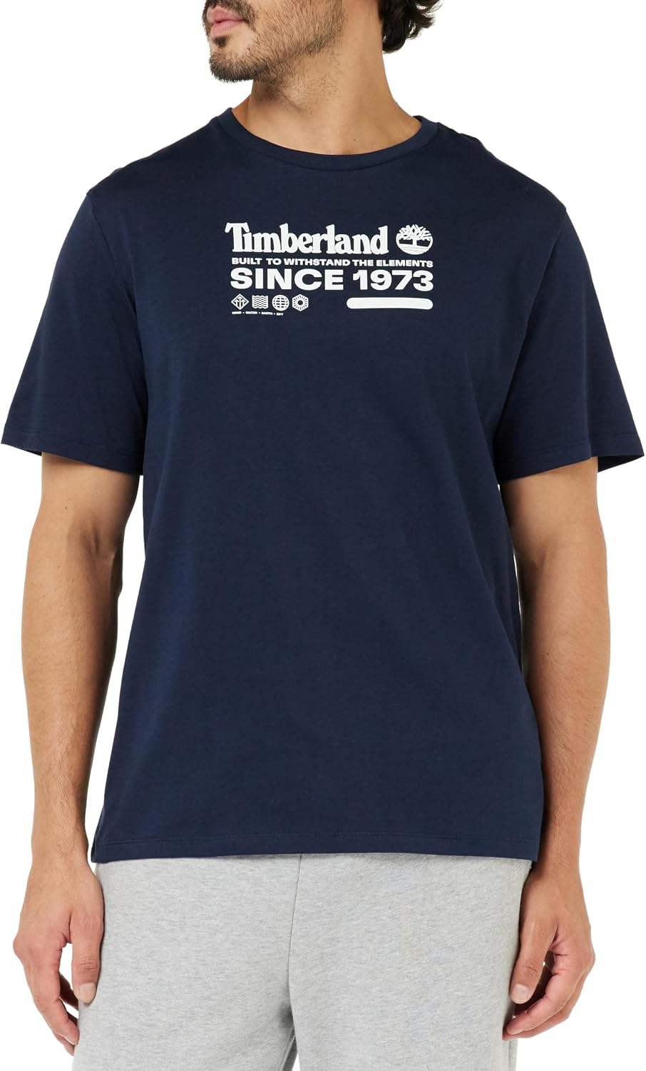 Detalle de Timberland Short Sleeve Tee 1 Tier3 T-Shirt Uomo (Pacco da 1)