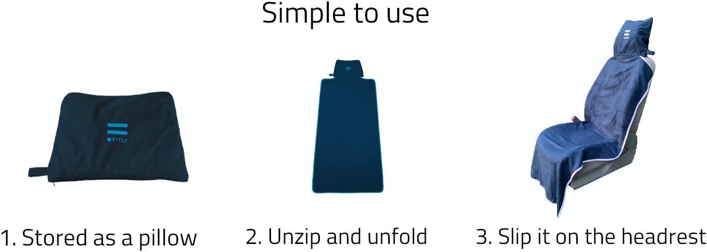 Thumbnail 3 de FITLY Towel - Coprisedile Premium in Tessuto Ecologico di bambù