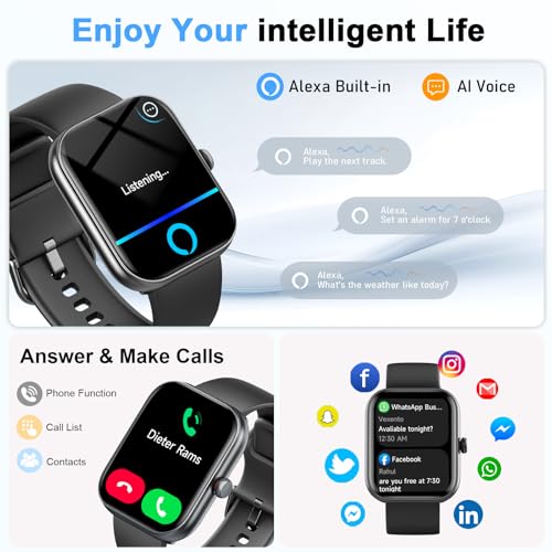 Detalle 2 de Reloj Inteligente Jugeman para Hombre y Mujer con Alexa, 1.91" y IP68: análisis práctico