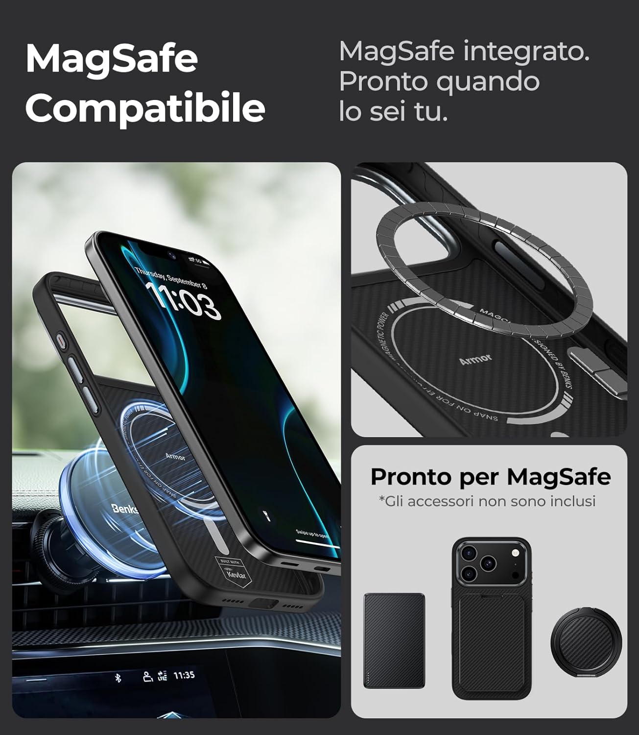 Thumbnail 5 de BENKS ArmorPro cover antiurto iPhone 17 Pro Max