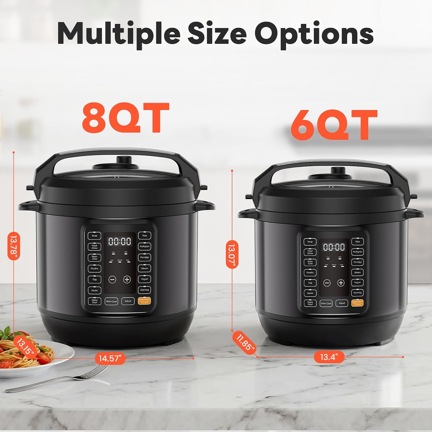 Detalle 2 de Sweetcrispy Electric Pressure Cooker 8QT