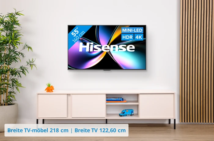 Thumbnail 12 de Hisense 55 Zoll ULED Mini-LED U79Q PRO (2025) + Hisense AX3120Q Soundbar-Set
