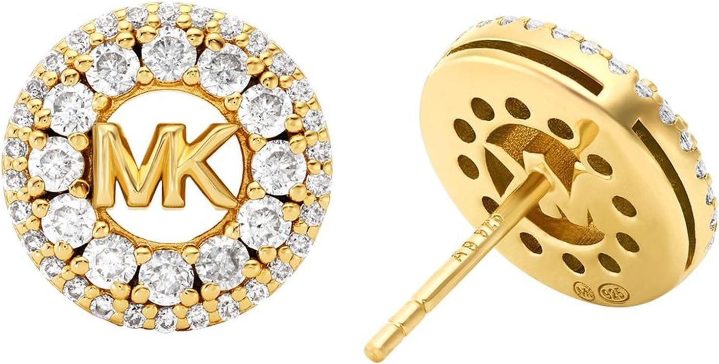 Thumbnail 6 de Michael Kors Damenohrringe mit vergoldetem Halbedelstein und Stecker (poliert)