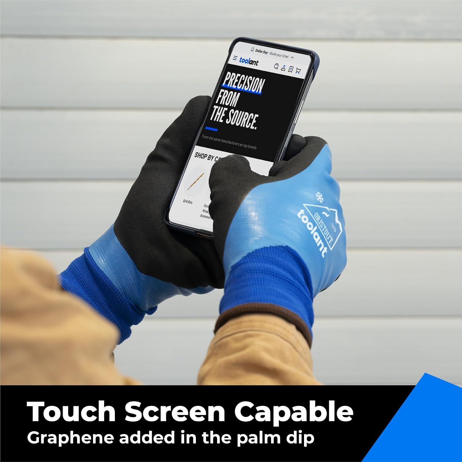 Thumbnail 4 de Thermal Work Gloves Small touchscreen waterproof gloves