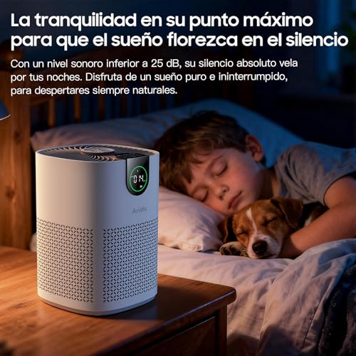 Thumbnail 4 de Aridis Purificador de Aire S-Mini: HEPA H13, 7.2W, 3 Velocidades y Aromaterapia
