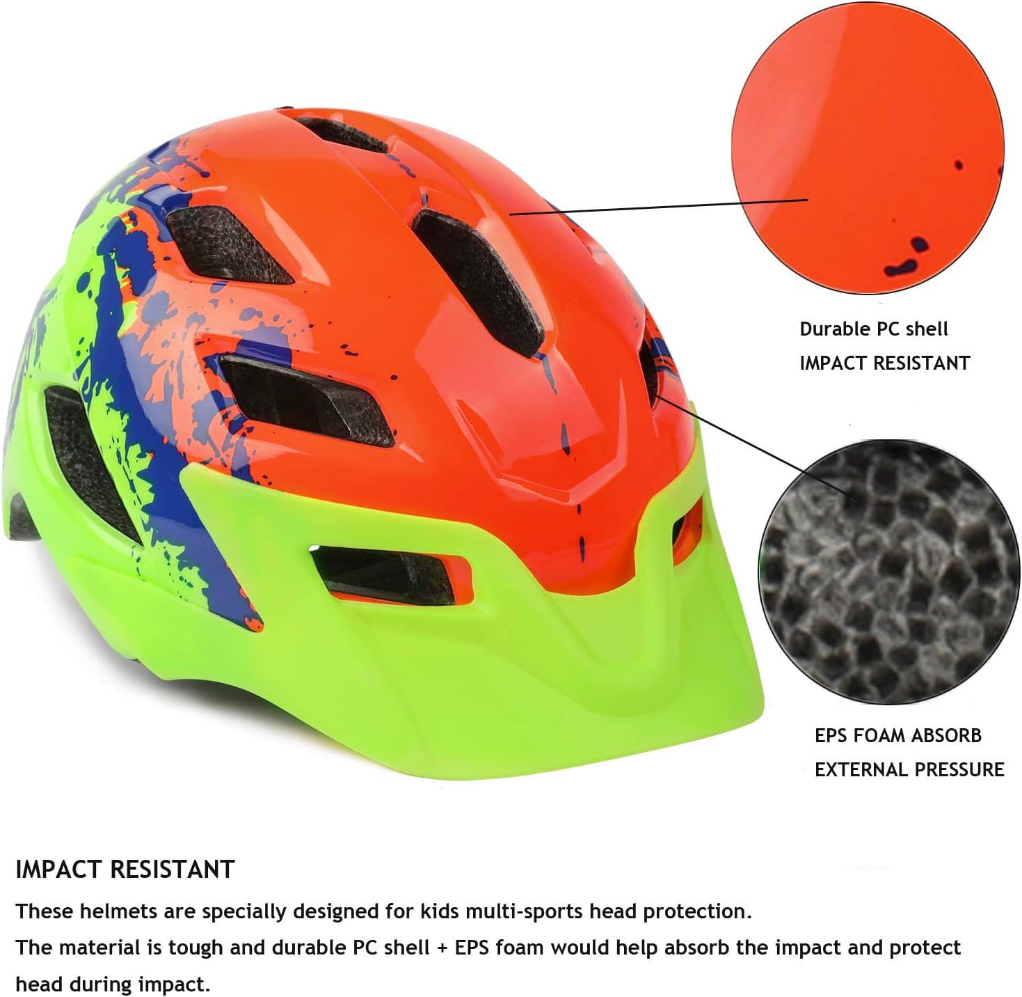 Thumbnail 2 de Exclusky Kids Bike Helmet 50-57cm