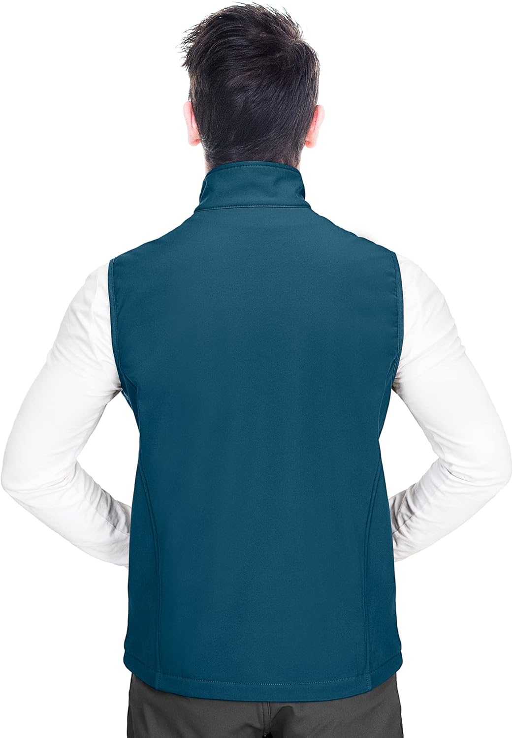 Thumbnail 1 de 33,000ft Men’s Softshell Gilet: Windproof, Fleece-Lined Vest for Leisure, Golf and Travel