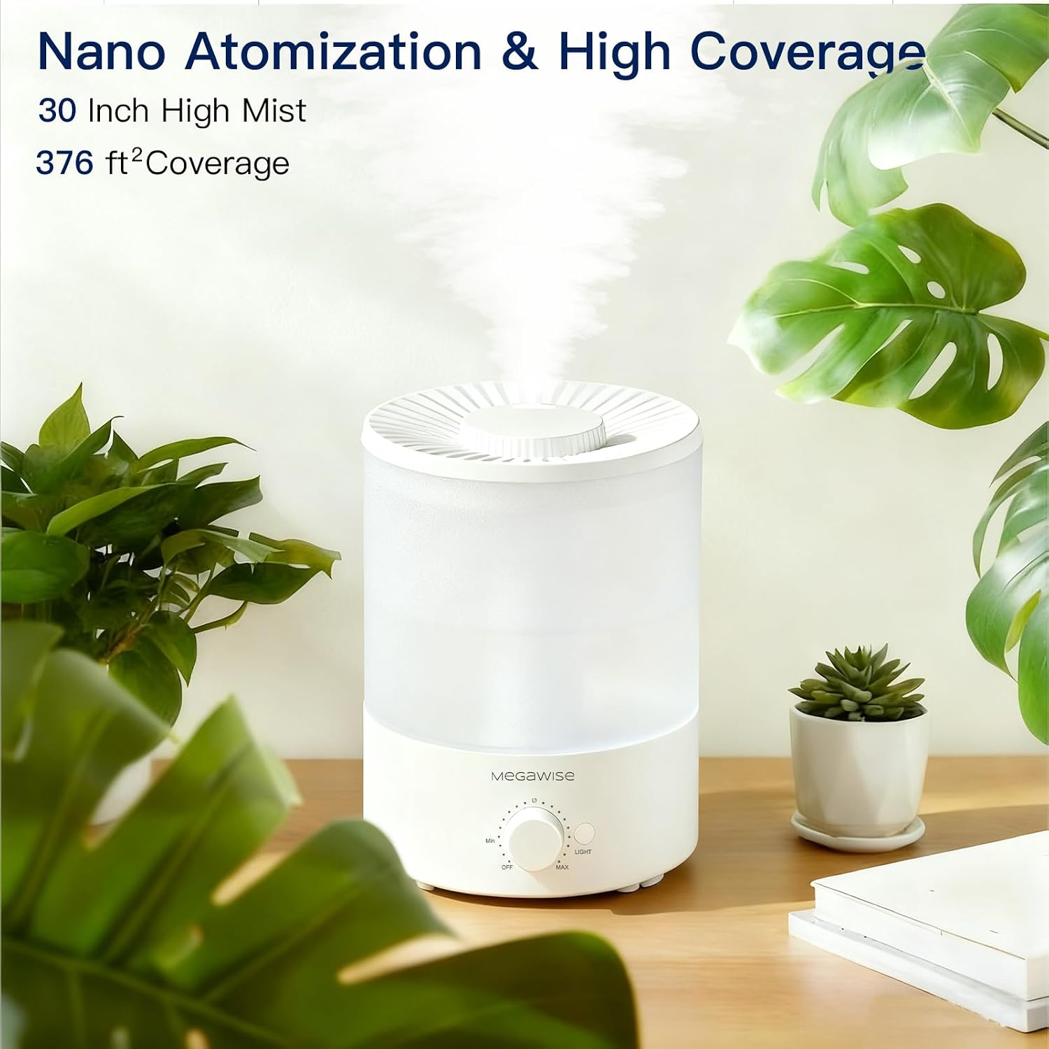 Thumbnail 2 de MegaWise Healthy Top-Refill Cool Mist Humidifier