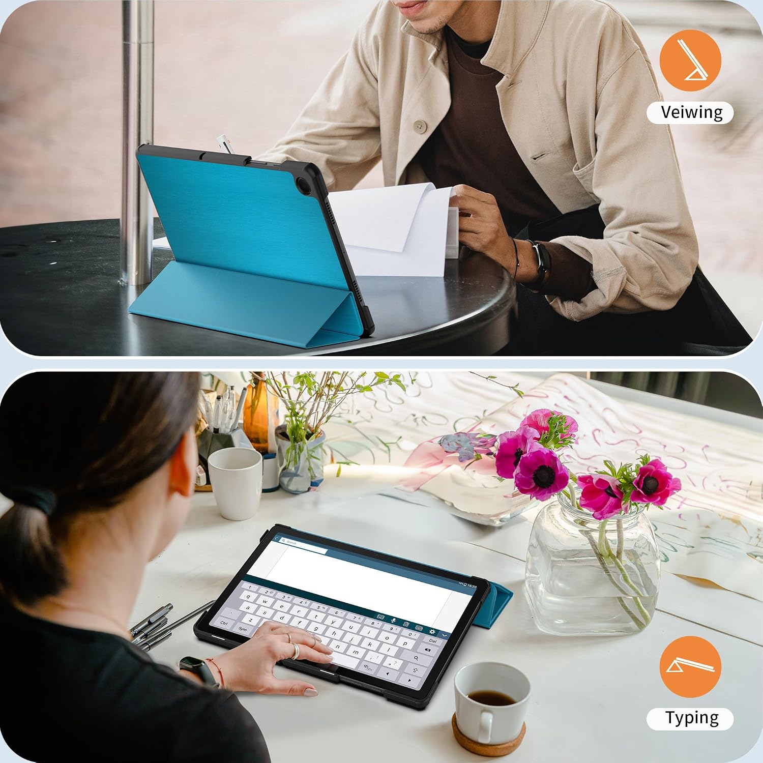Detalle 1 de EasyAcc Hülle Galaxy Tab A11+ 11 Zoll 2025