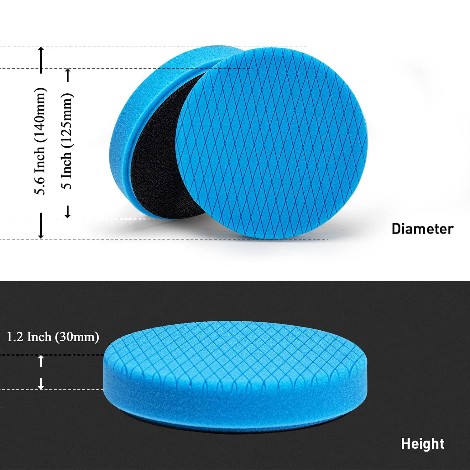 Detalle de Autolock 5 in buffing pads kit 6 pcs