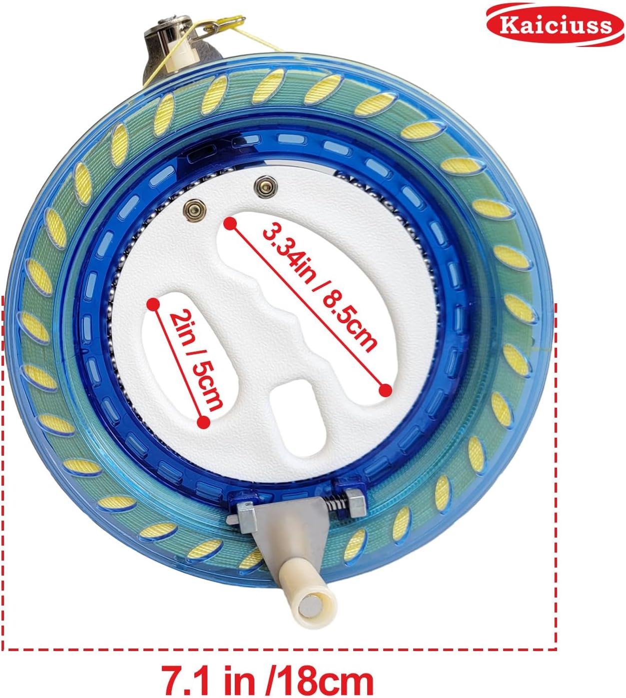 Thumbnail 4 de Kaiciuss Delta Kite for Kids & Adults (60") with 7.1" Kite Reel and 300ft String