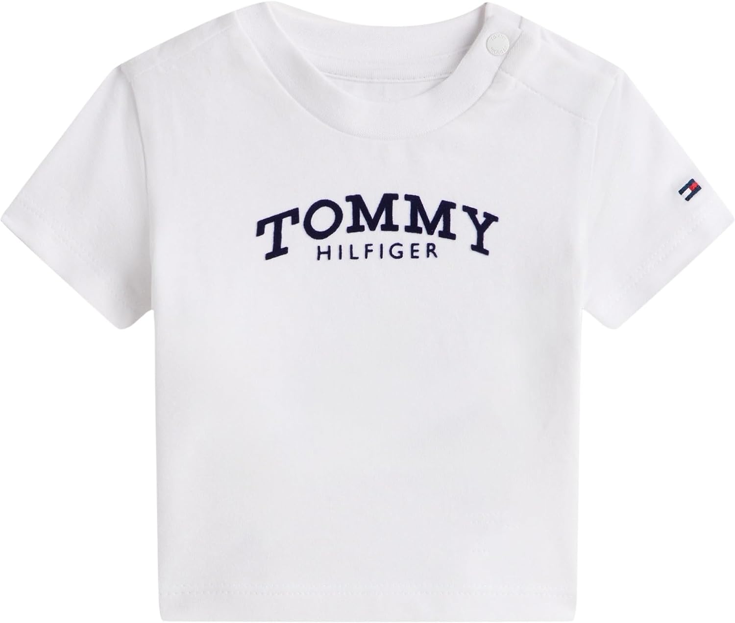Detalle de Tommy Hilfiger Monotype Logo Tee S/S Kn0kn02146 – Maglietta unisex