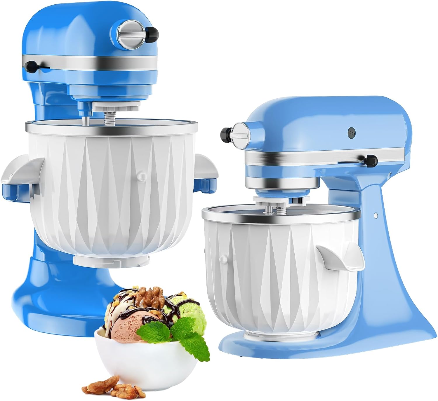 Detalle de GVODE Ice Cream Maker Attachment, 2 Qt