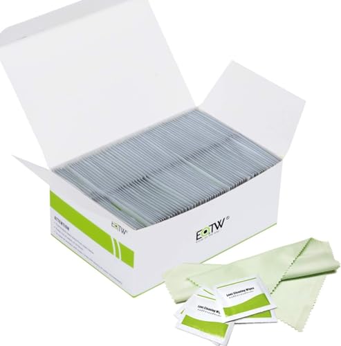 EOTW 120 Lens Cleaning Wipes: Handy, Individually Wrapped Screen Cleaners